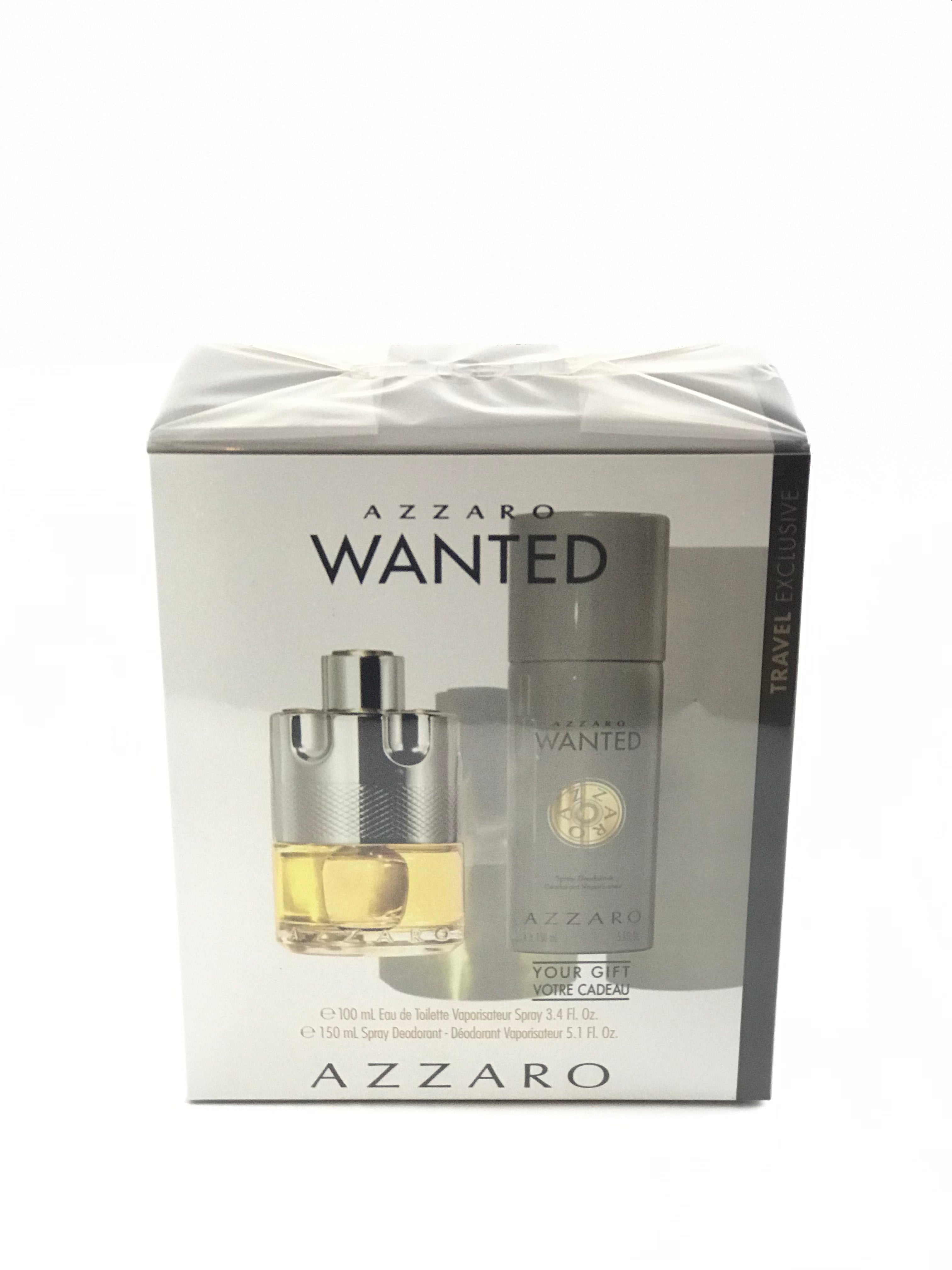 Hotellet Nat sted Hylde Azzaro WANTED Travel Exclusive set 2 pcs Eau de Toilette 3.4oz – always  special perfumes & gifts