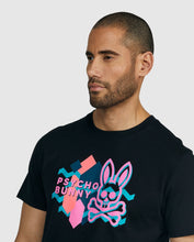 Load image into Gallery viewer, psycho bunny mens everett  black tee for mens - alwaysspecialgifts.com