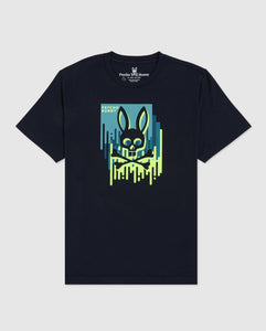 psycho bunny mens hayden navy blue tee for mens - alwaysspecialgifts.com