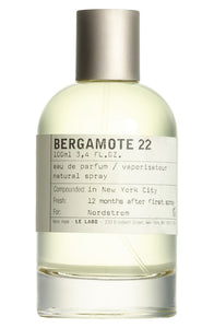 bergamote 22 perfume 3.4oz 100ml for mens and womens - alwaysspecialgifts.com