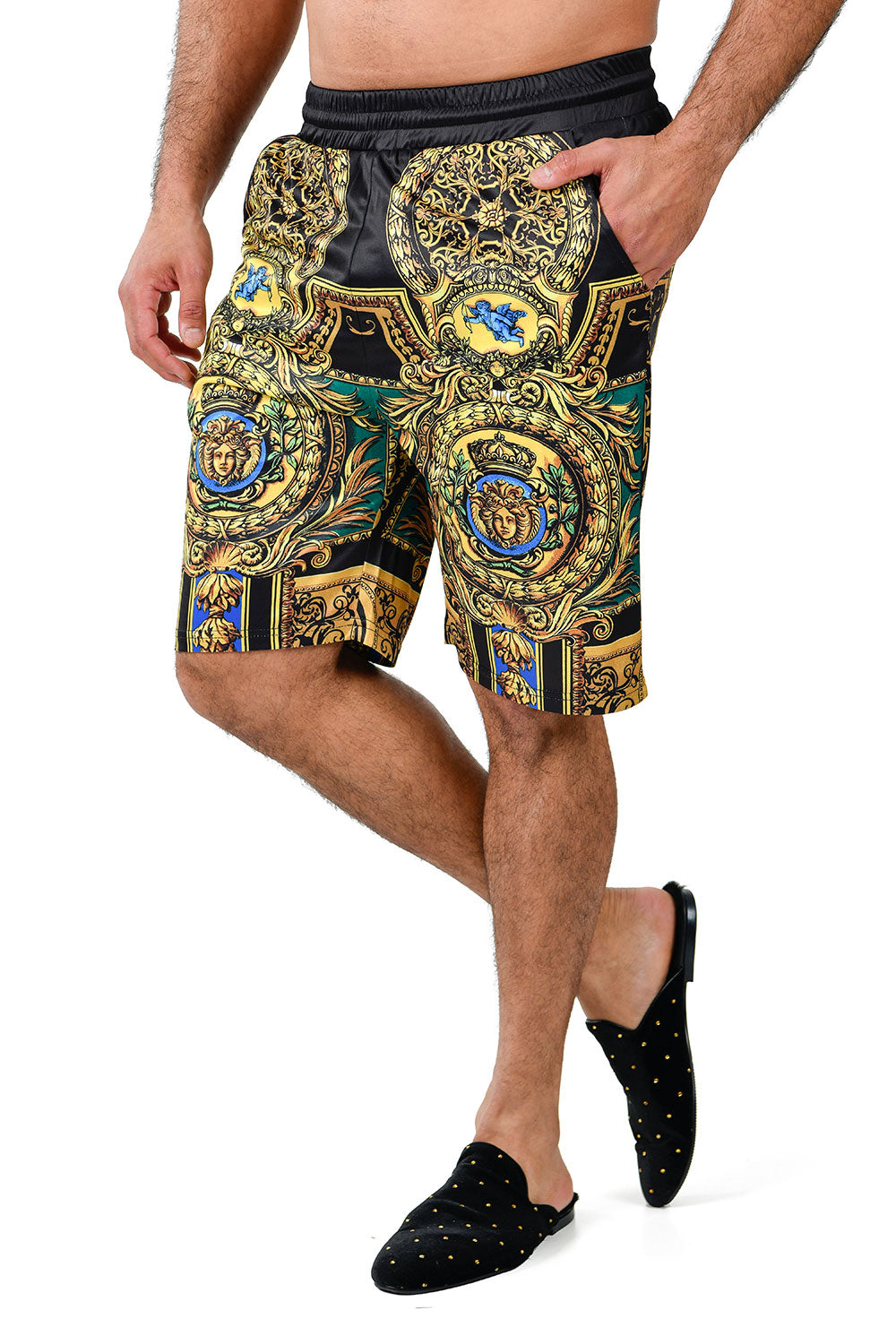 barabas royalty medusa shorts for mens - alwaysspecialgifts.com