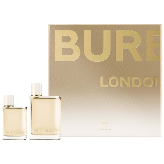 burberru her london dream 2 pcs gifst set eau de parfum 3.3  eau de parfum 1oz - alwaysspecialgifts.com