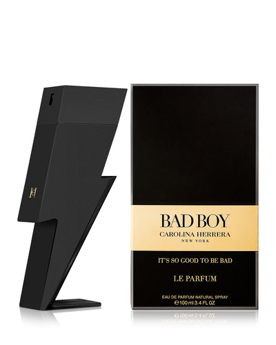 bad boy le parfum carolina herrera eau de parfum 3.4oz - alwaysspecialgifts.com