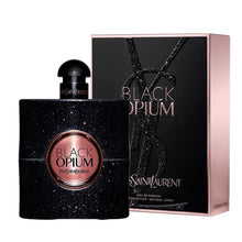 Load image into Gallery viewer, black opium yvest saint laurent eau de parfum 3oz 90 logo -alwaysspecilgifts.com