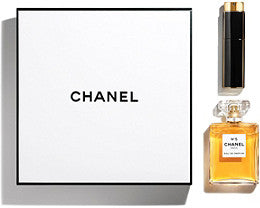 chanel no5 eau de parfum twist and spray 2pcs set for womans - alwaysspecialgifts.com