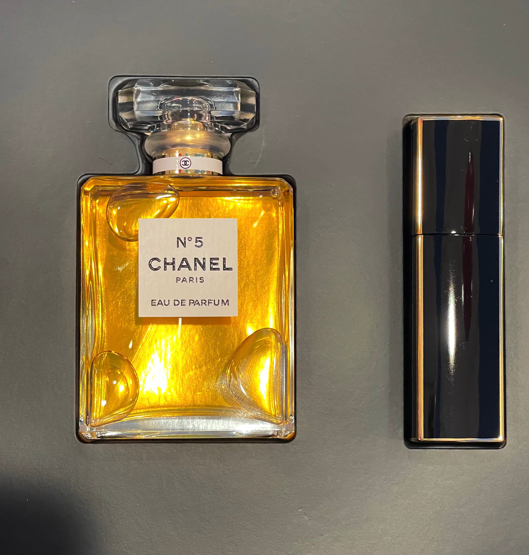 chanel no5 eau de parfum twist and spray 2pcs set for womans - alwaysspecialgifts.com