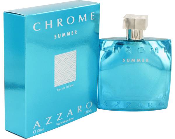 azzaro chrome summer eau de toilette 3.4oz for mens - alwaysspecialgifts.com