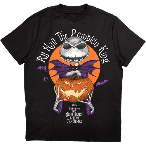 disney the nightmare before christmas all hail the pumpkin king unixes tshirt - alwaysspecialgifts.com 