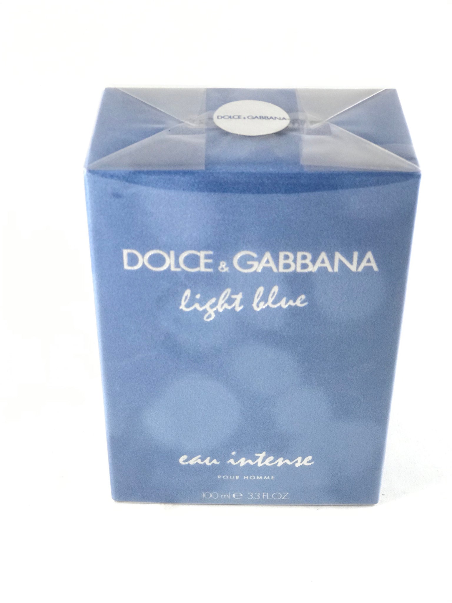 DOLCE GABBANA Light blue Eau Intense Pour Homme 3.3oz for men s