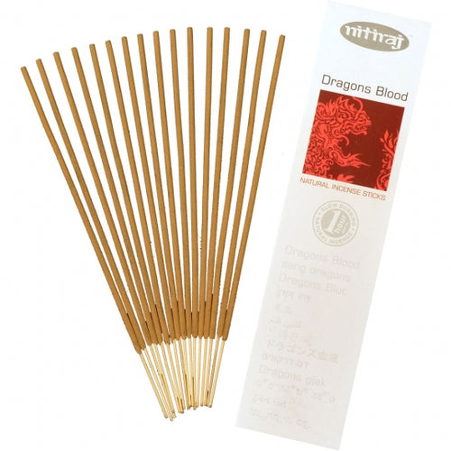 dragons blood natural incense 16 sticks - alwaysspecialgifts.com