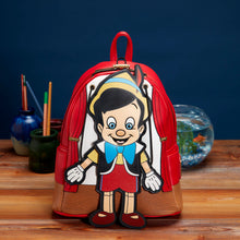 Load image into Gallery viewer, loungefly pinocchio mini backpack - alwaysspecialgifts.com