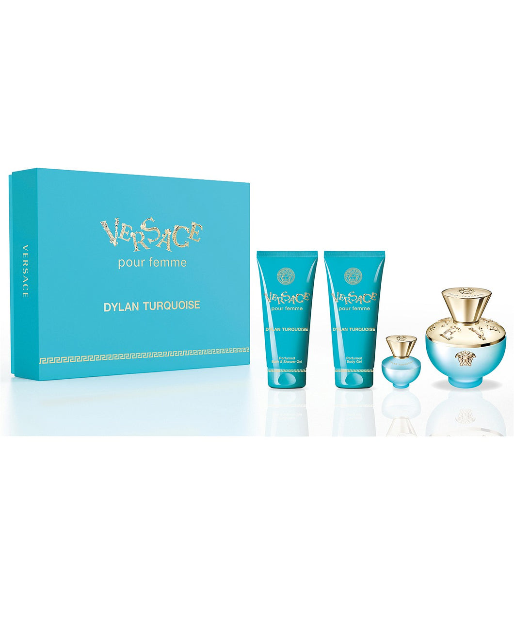 Dylan Turquoise Gift Set VERSACE 4pcs