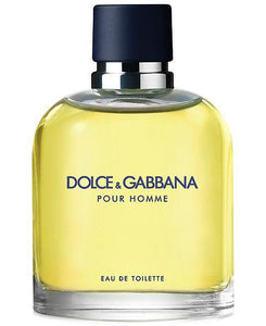 dolce & gabbana pour homme eau de toilette 4.2oz 125ml -alwaysspecialgifts.com