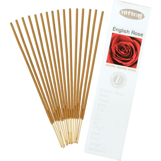 english rose natural incense 16 sticks - alwaysspecialgifts.com