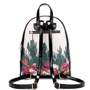 frida kahlo back pack red and black authentic -alwaysspecialgifts.com