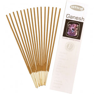 ganesh natural incense 16 sticks - alwaysspecialgifts.com