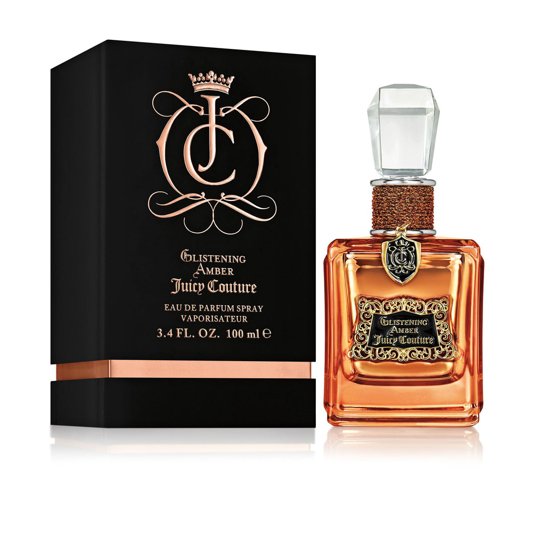 glistening amber juicy couture eau de parfum 3.4oz for womens - alwaysspecialgifts.com