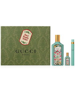 gucci flora gorgeous jasmin eau de parfum 3pcs gift set for woman - alwaysspecialgifts.com