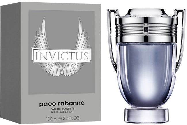 Paco Rabanne Men's Invictus Eau De Toilette, 3.4 oz