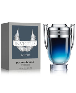 INVICTUS LEGEND PACO RABANNE EAU DE PARFUM 3.4OZ FOR MENS - alwaysspecialgifts.com