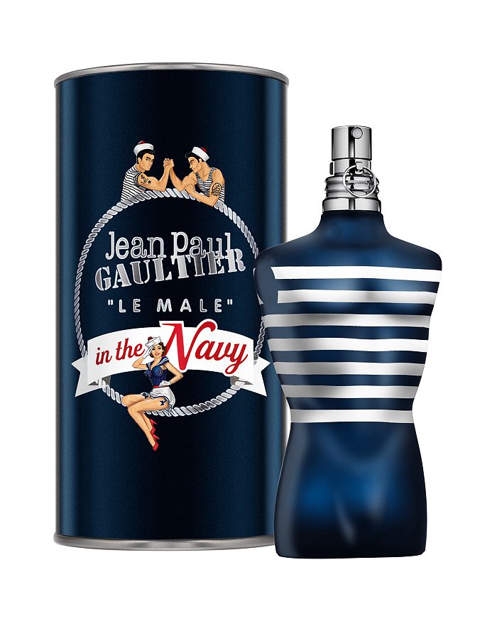 jean paul gaultier le male in the navy eau de toilette 4.2oz for mens - alwaysspecialgifts.com
