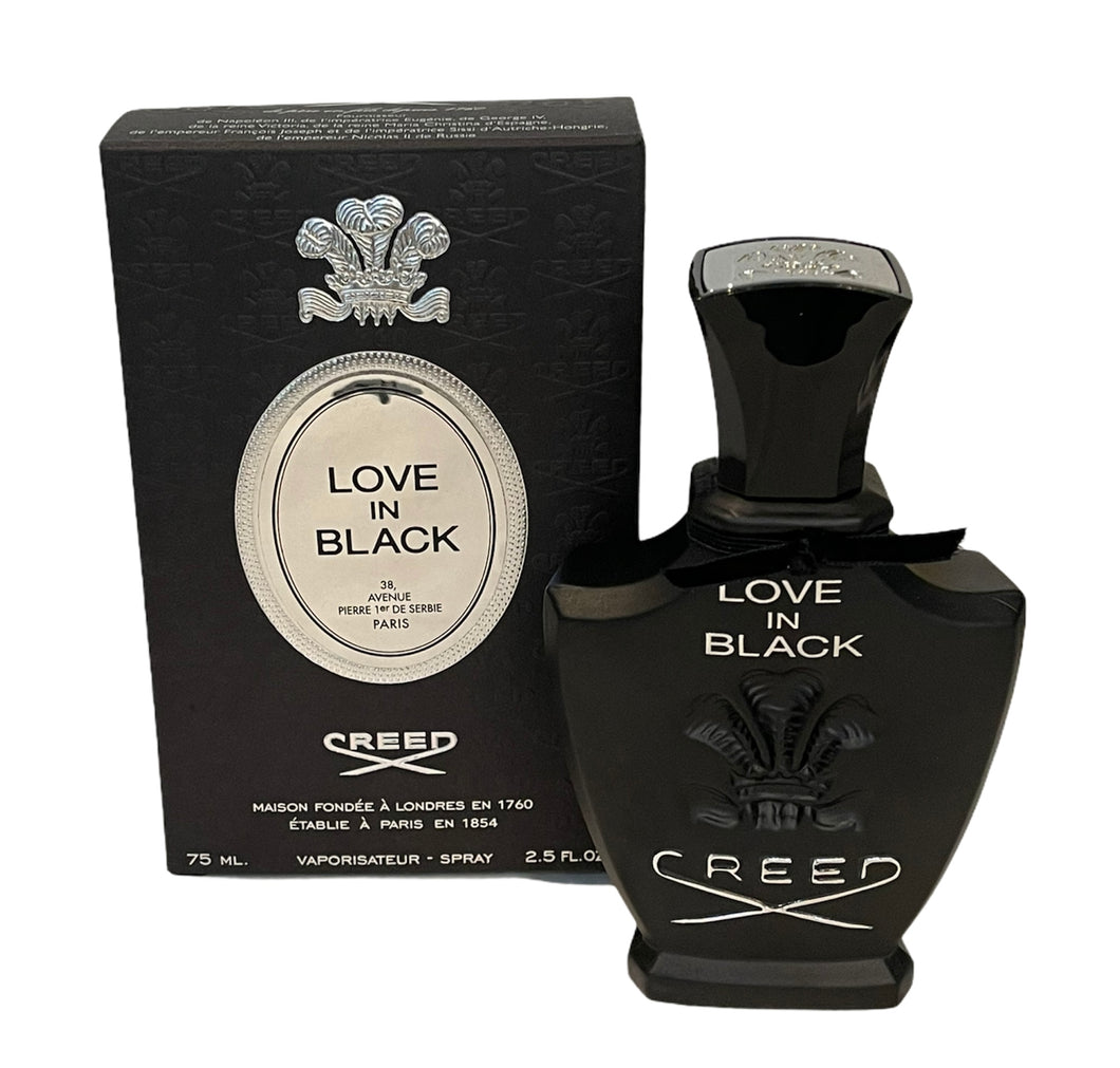 love in black creed eau de parfum 2.5oz for womans - alwaysspecialgifts.com
