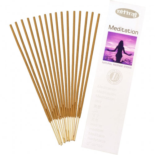 meditation natural incense 16 sticks - alwaysspecialgifts.com