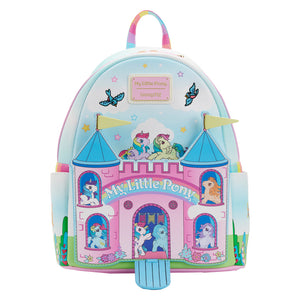 loungefly my little pony castle mini backpack - alwaysspecialgifts.com