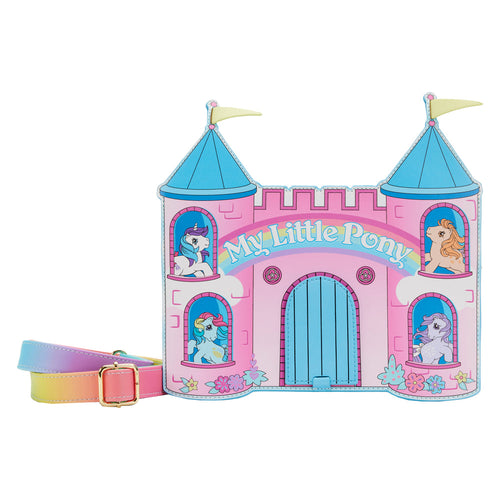 loungefly my little pony castle crossbody bag - alwaysspecialgifts.com