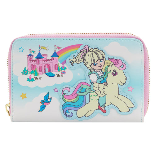 loungefly my little pony castle zip around wallet - alwaysspecialgifts.com