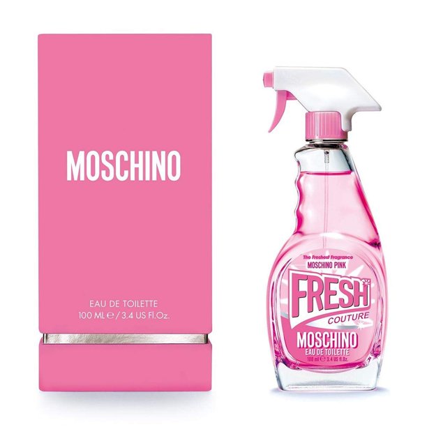 moschino pink fresh couture eau de toilette 3.4oz for womans - alwaysspecialgifts.com