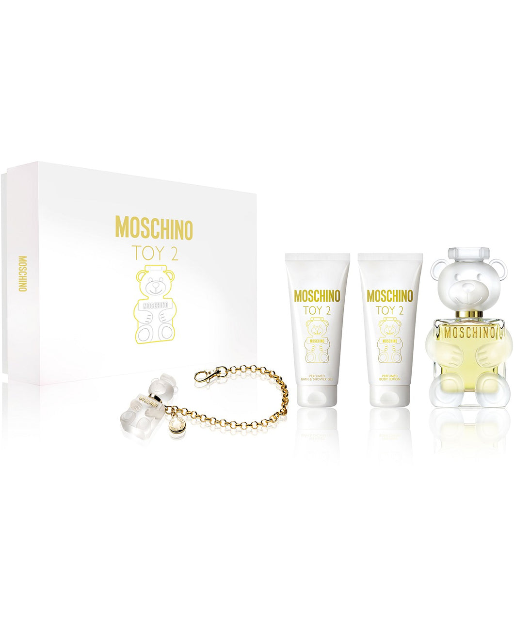moschino toy 2 gift set 4 pcs eau de parfum 3.4oz for womens - alwaysspecialgifts.com