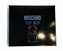Load image into Gallery viewer, moschino toy boy gift set 3 pcs eau de parfum 3.4oz for mens - alwaysspecialgifts.com