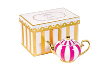 Load image into Gallery viewer, magenta two cups teapot 15oz majestea co ceramic - alwaysspecialgifts.com
