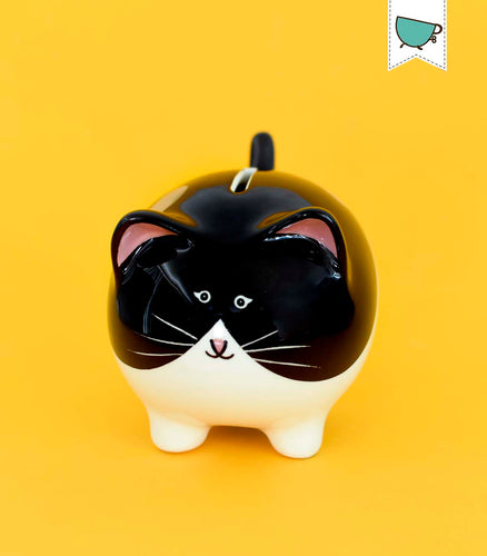 michito bigotes little kiddy ceramic piggy banks - alwaysspecialgifts.com