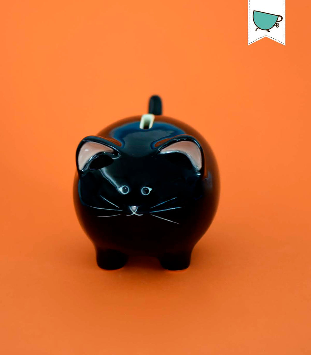 Michito Sombra  Ceramic ,  Kitty  Bank
