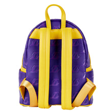 Load image into Gallery viewer, loungefly nba los angeles lakers logo mini backpack - alwaysspecialgifts.com