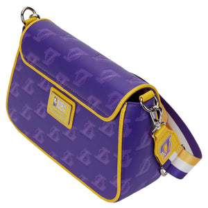 Loungefly NBA LA Los Angeles Lakers Logo Crossbody Bag