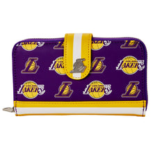 Load image into Gallery viewer, Loungefly NBA Los Angeles Lakers Zip Around Wallet