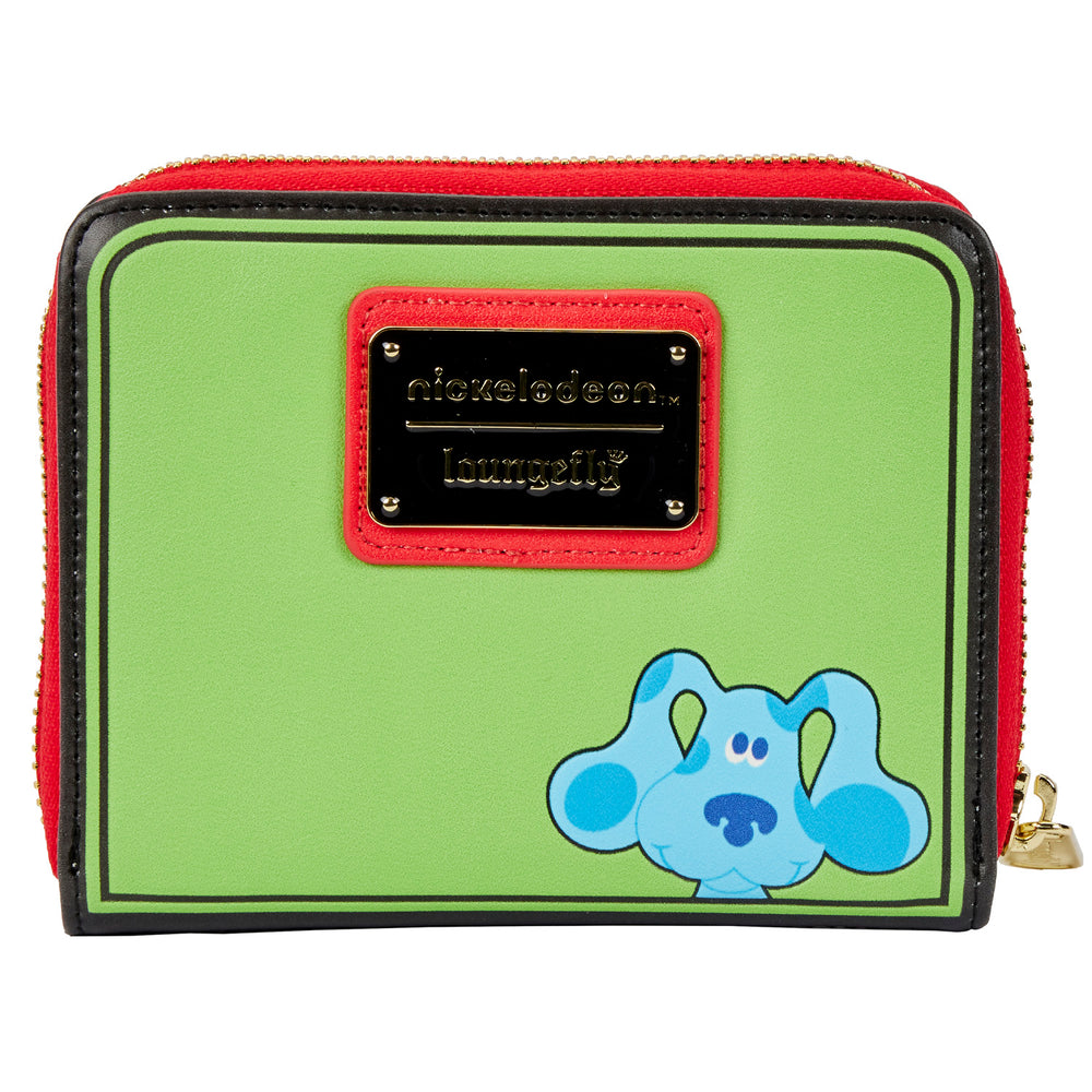loungefly blues clues handy dandy notebook zip around wallet - alwaysspecialgifts.com