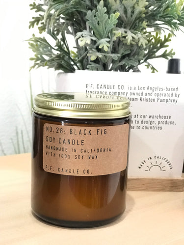 no. 28: black fig soy candle 7.2oz -alwaysspecialgifts.com