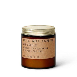   Sweet  Grapefruit Soy Candle  3.5 oz,       p.f Candle - alwaysspecialgifts.com