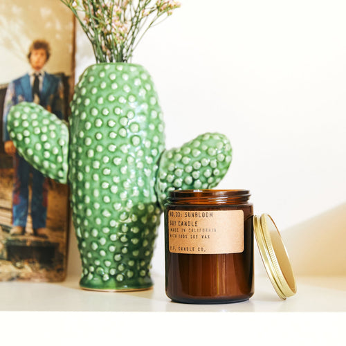 sunbloom soy candle by pf candle - alwaysspecialgifts.com
