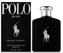 Load image into Gallery viewer, polo black  ralph lauren eau de toilette 4.2oz 125ml-alwaysspecialgifts.com