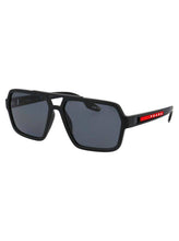 Load image into Gallery viewer, prada black sunglasses the most wanted linea rossa for men - alwaysspecialgifts.com