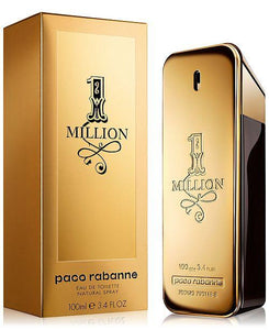 Paco Rabanne Men's 1 Million Eau de Toilette Spray, 3.4 oz.-alwaysspecialgifts.com