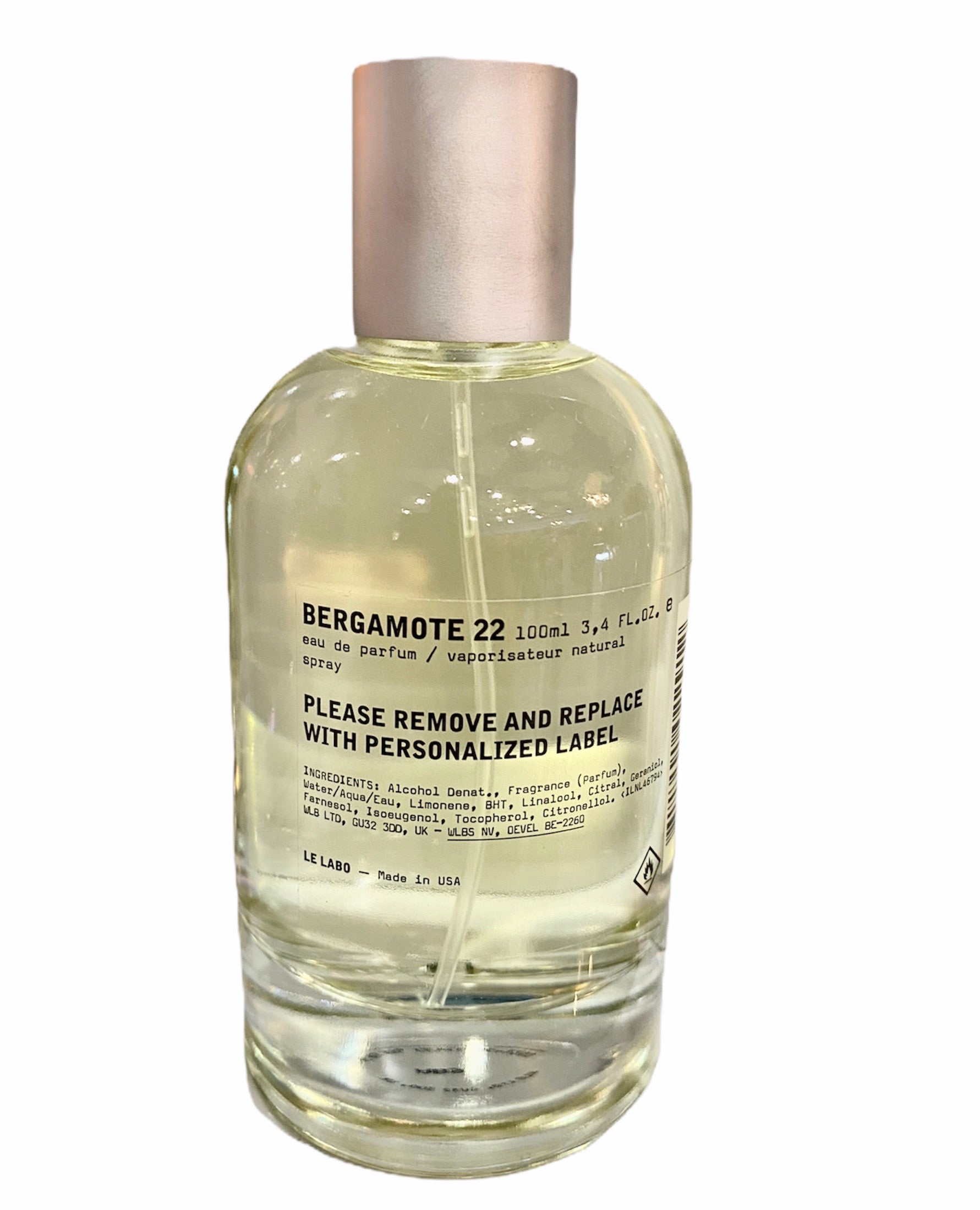 BERGAMOTE 22 perfume 3.4oz Le Labo spray (unboxed) – always