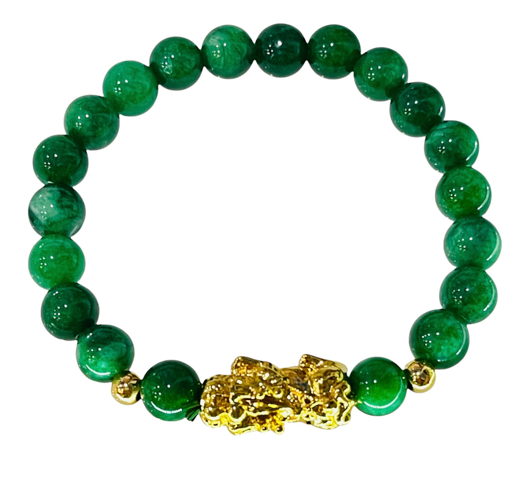 potencial jade natural stone gold dragon - alwaysspecialgifts.com