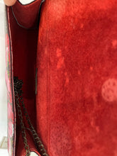 Load image into Gallery viewer, pink flowers handpainted brown leather bag - alwaysspecialgifts.com