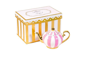 pink two cup teapot majestea co ceramic - alwaysspecialgifts.com